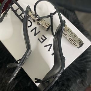 Givenchy G Cube Sandals Black
